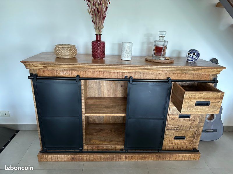 Table basse 100x60cm manguier massif à seulement 199 (image 7)