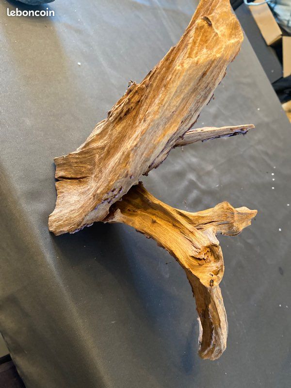 Décoration pour aquarium, en vrai bois (image 3)