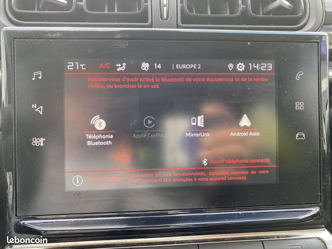 CITROEN C3 1.2 PureTech 12V - 82 S&S GRAPHIC + ATTELAGE (image 13)