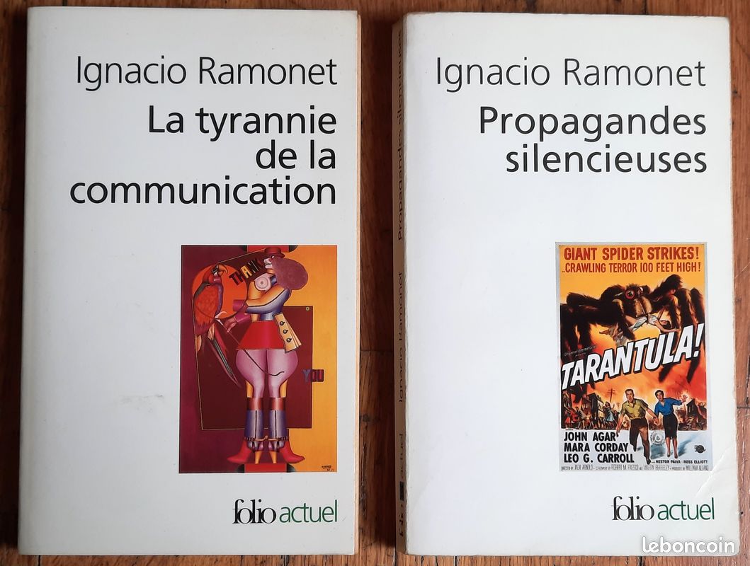 [LIVRES] Ignacio Ramonet • Propagandes silencieuses +1 • Lot de 2 livres • #tombooks (image 1)