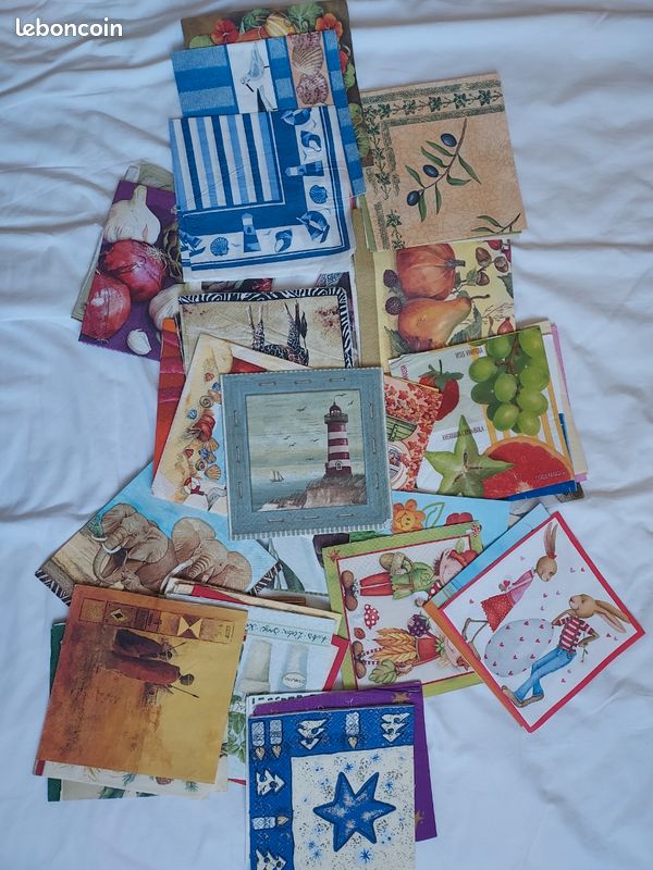 Lot de 50 Serviettes en papier (image 1)