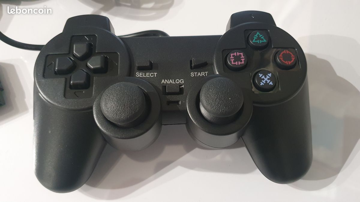 Manette playstation 2 générique noire NEUVE (image 9)