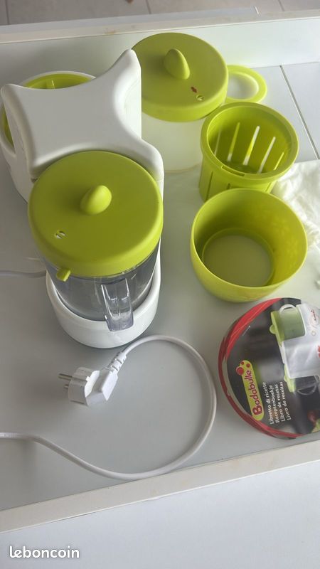 Robot pour bébé (cuiseur vapeur mixeur et chauffe biberon) (image 6)