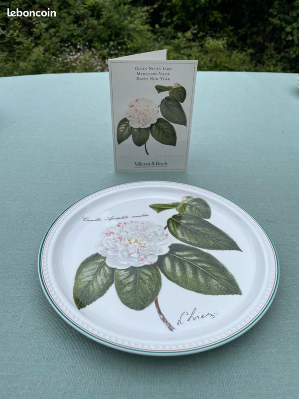 Assiette de collection Villeroy et Boch Camélia (image 2)