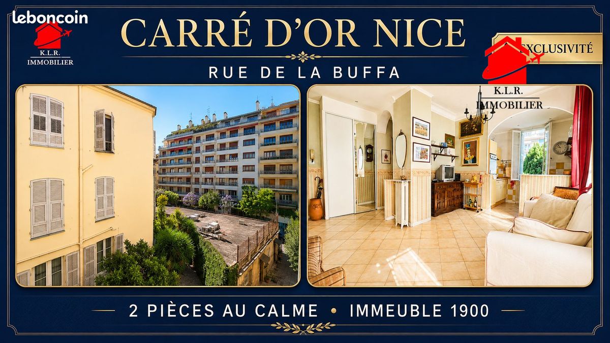 Appartement 2 pièces 43 m² · à Nice · 43 m² · 299 500 €