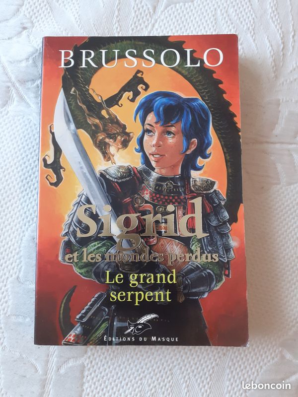 Brussolo - Sigrid et les mondes perdus - ( lot de 4 ) - éditions du Masque (image 2)