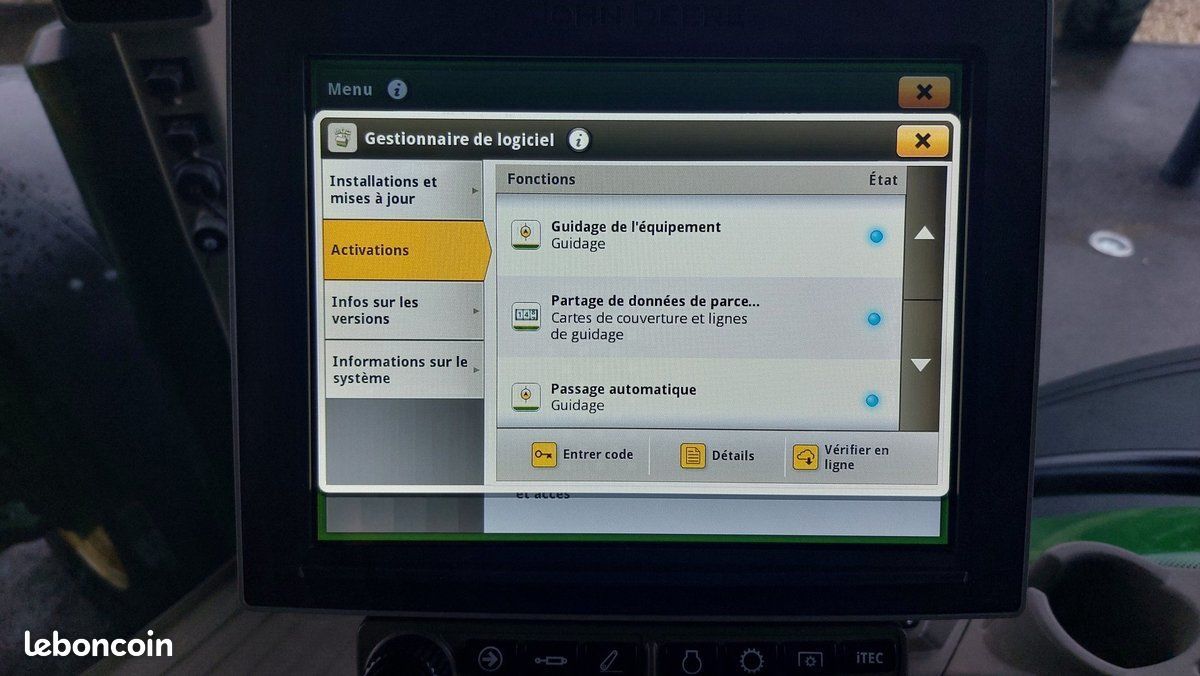 John Deere 8R340 - CommandPro50 - ILS - Freins (image 17)