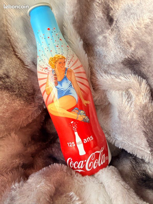 Bouteilles - BOUTEILLE pleine 250 ml COCA-COLA 125 ans dans boîte d'origine