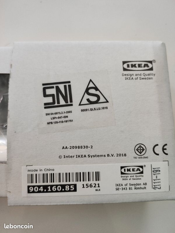 Éclairage salle de bain Ostana Ikea (image 3)