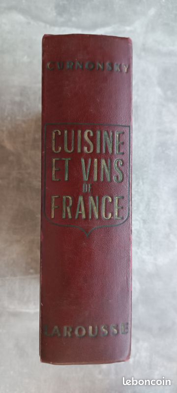 Livre de cuisine et vins de France par Curnonsky (image 2)