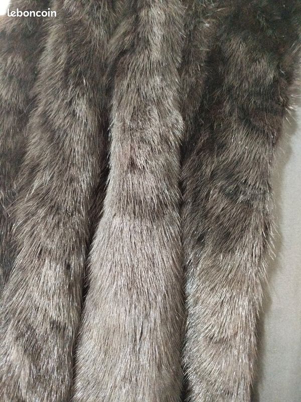 Manteau fourrure vintage Rizal (image 2)