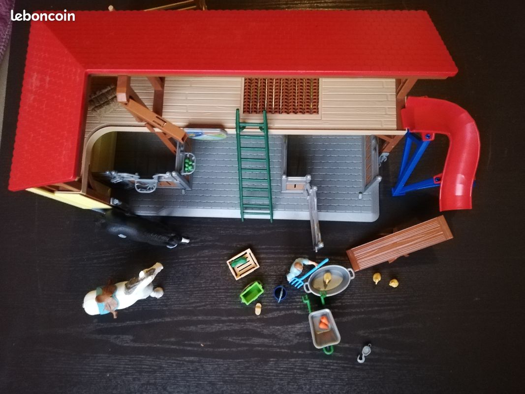 Ferme /écurie avec cheveaux schleich (image 6)