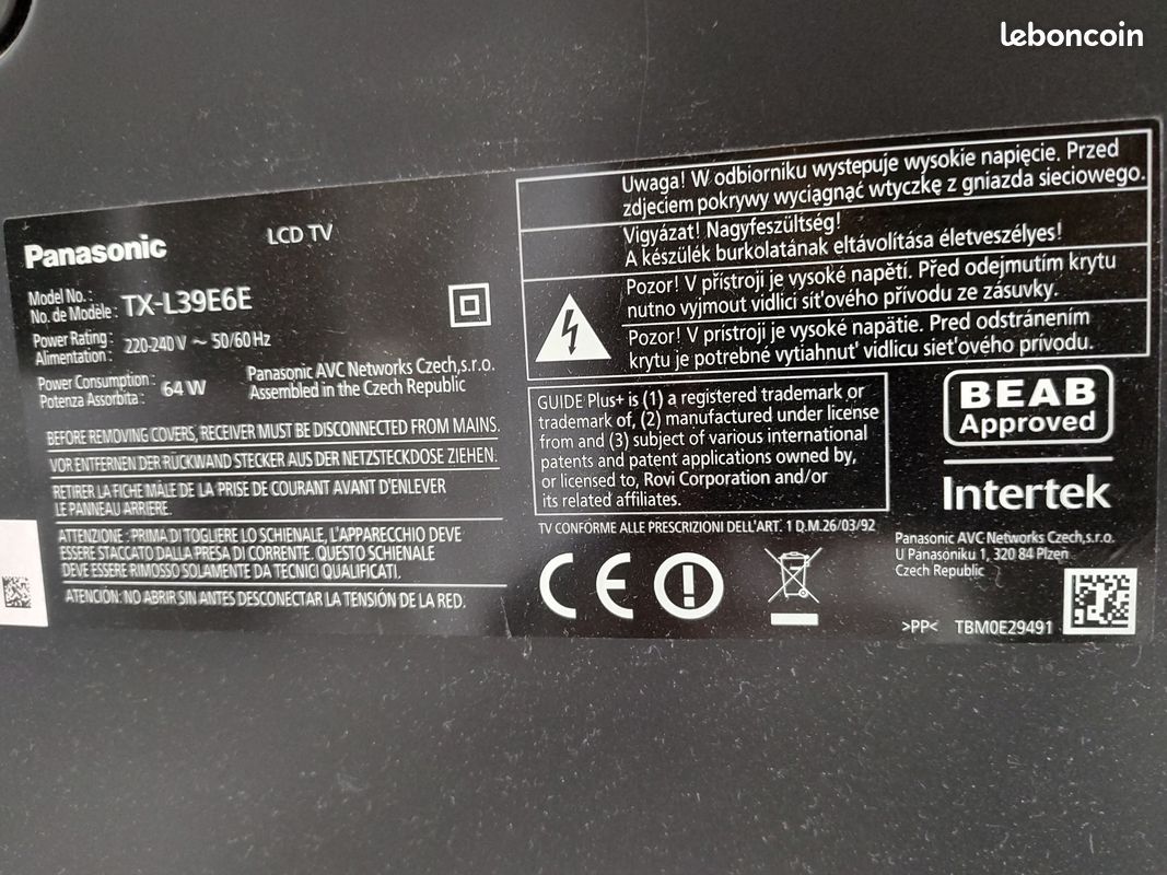 Television Panasonic LCD (image 3)