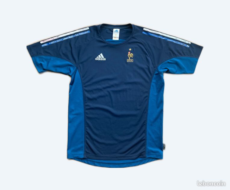 No Maillot Rugby Adidas Equipe France Veste T.m Dupont Ntamack Ramos