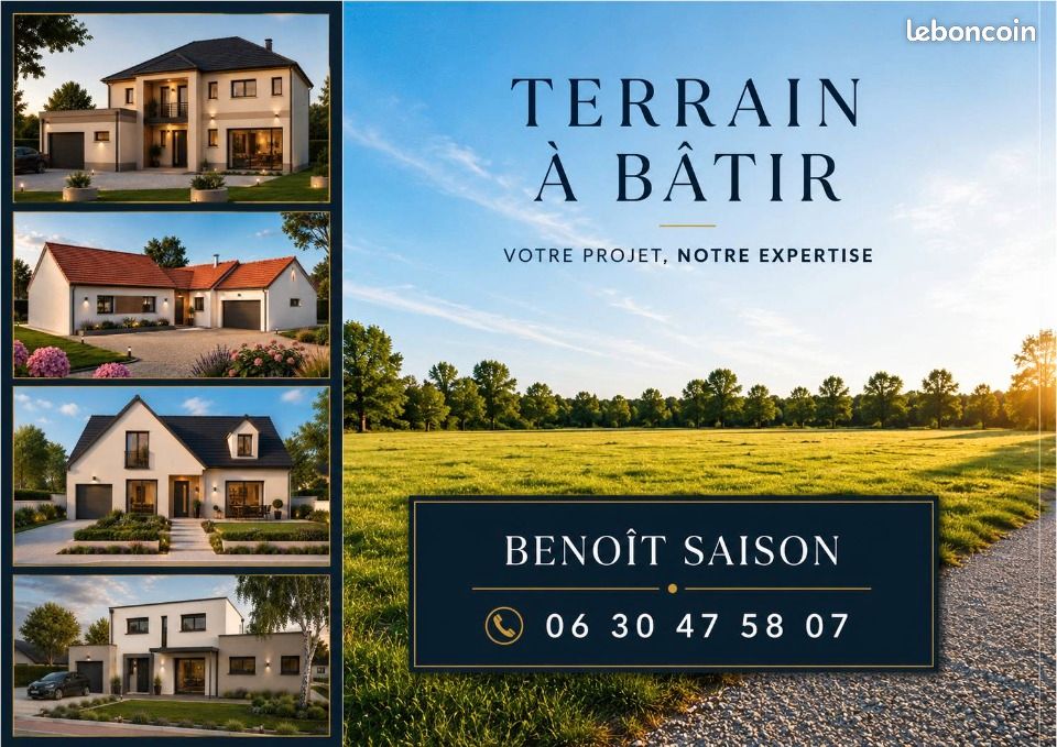 Terrain 925 m² Bombon · 130 000 €