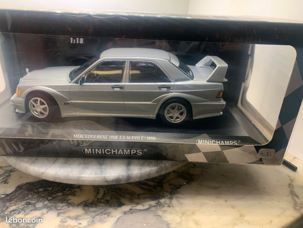 Voiture Miniature Mercedes 190E 2.3L 16S Verem - Échelle 1/43 - Métal - Occasion
