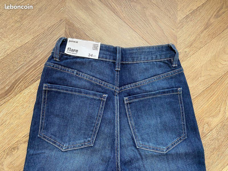 Jean femme flare high waist Pimkie - taille 34 (image 4)