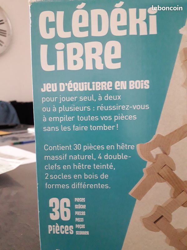 Jeu d'equilibre en bois cledeki Libre (image 3)