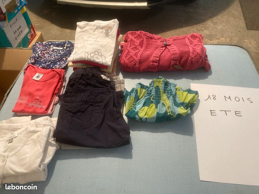 Vêtements été bébé filles de 3 Mois à 6 ans (image 3)