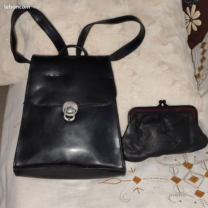 Sac à dos et porte-monnaie femme (image 1)