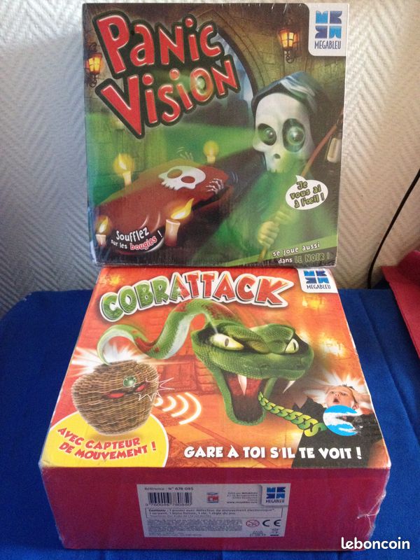 Jeux de société 2 neuf sous blister 1 LOT= Cobrattack+Panic Vision (image 4)
