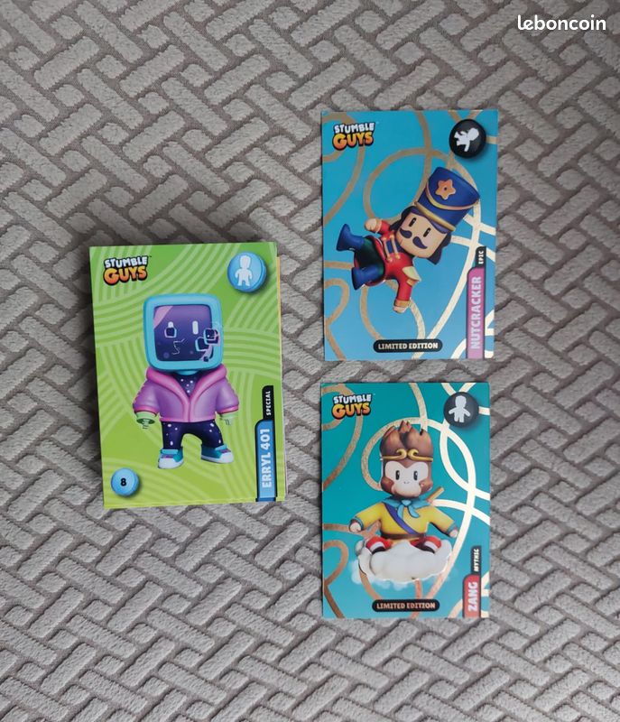 Panini Stumble Guys Série 1 – Album De Cartes à Collectionner 2024 – 1 Classeur – Plus De 230 Cartes