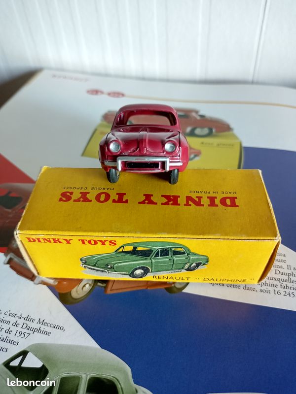 Dinky Toys Renault Dauphine Meccano Avec Boîte - 1:43, Zamak, France, 1957
