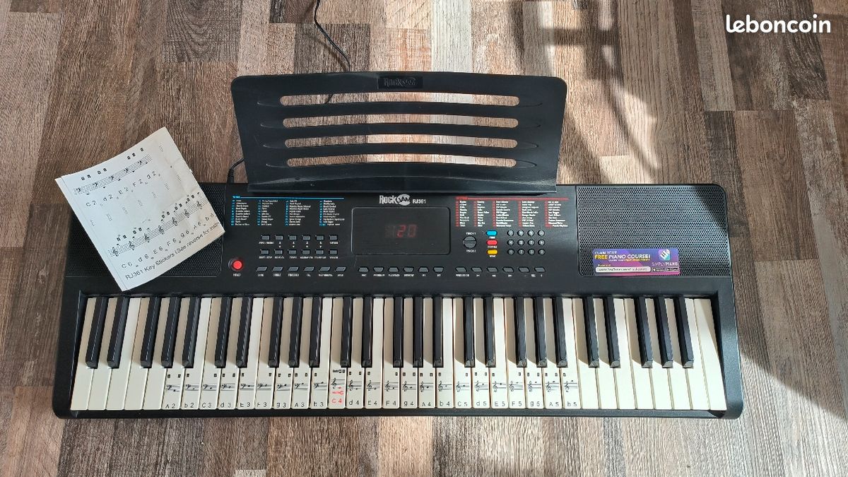 Synthétiseur Rockjam RJ361 (image 1)