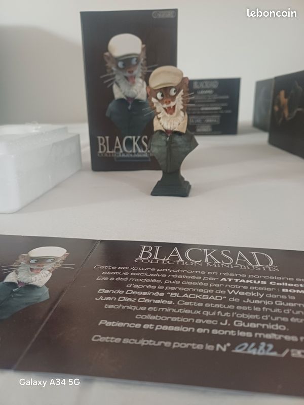 Attakus Blacksad Büste Faus LaChapelle Limt. 1500 Stück