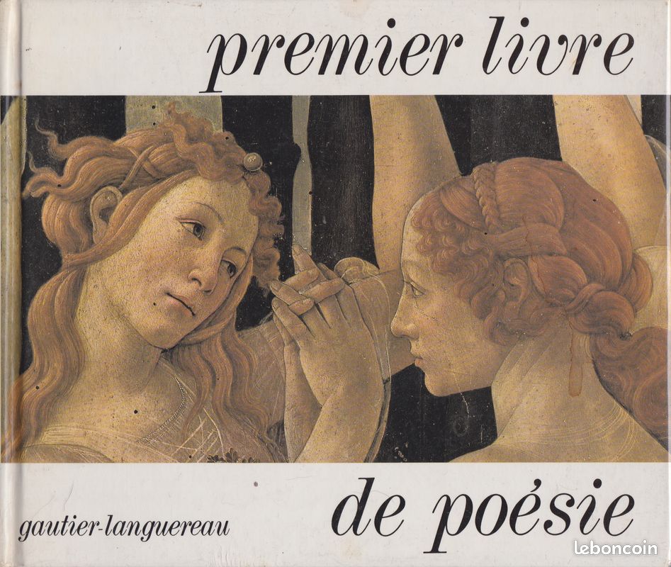 PREMIER LIVRE de POESIE - GAUTIER-LANGUEREAU - 1987 (image 1)