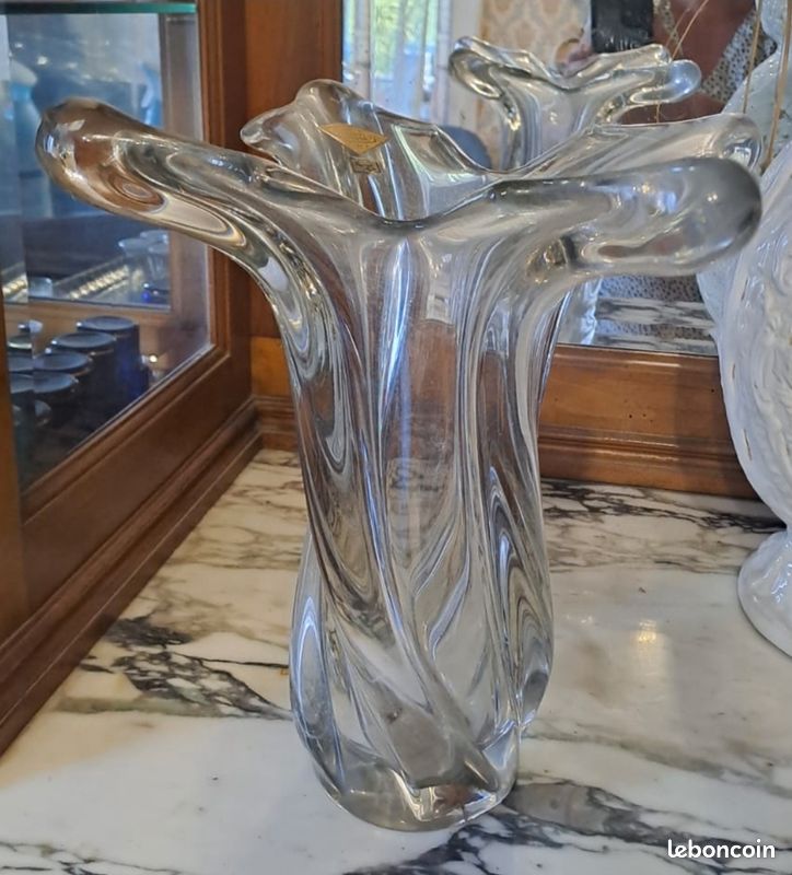 Vase cristal de Vanne fait main (image 1)