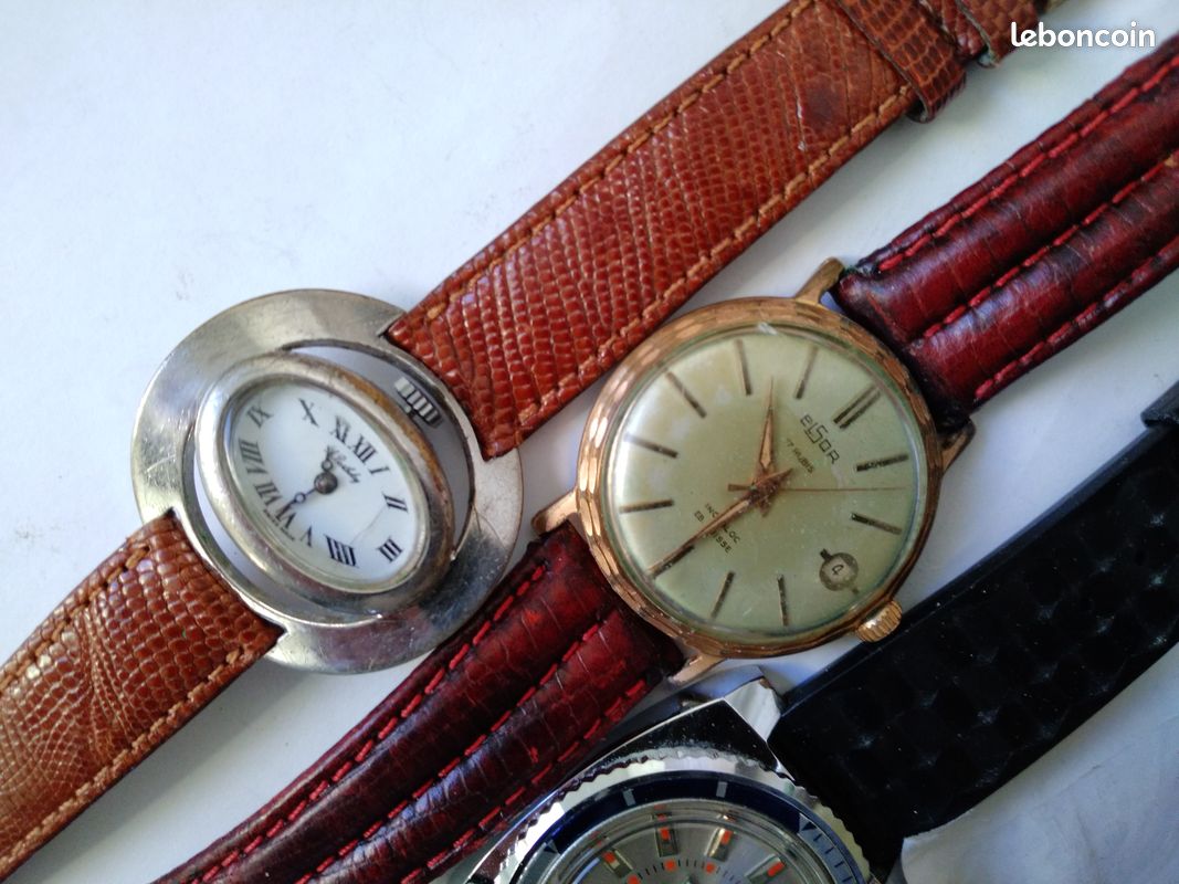 Lot de montres vintages mécaniques (image 3)