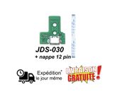 Lot De 3 Cartes De Charge JDS-040 – Lumière Respiratoire + Panneau Triangulaire – Réparation Manette PS4/PS5