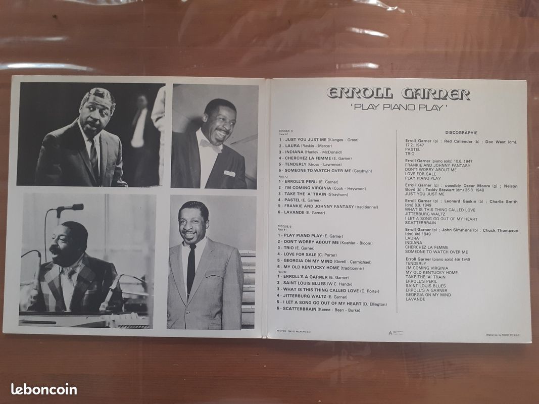 Double vinyle ERROLL GARNER des 70's (image 2)