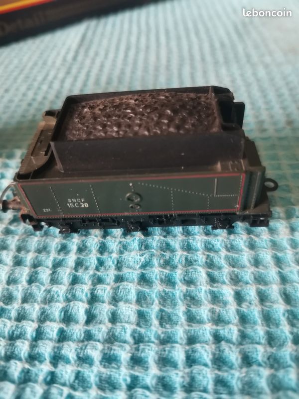 Locomotive PIKO Vapeur SNCF 040D 90 – Époque 3, Analogique, Noir, HO, Super état
