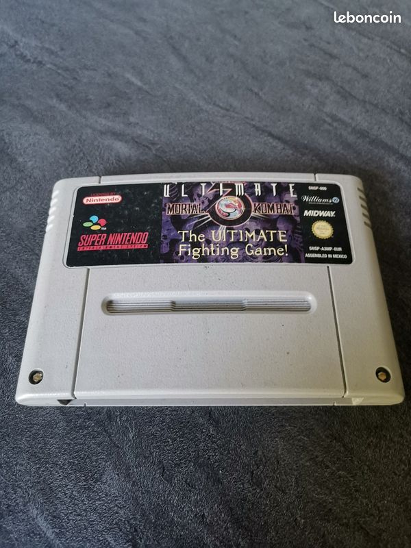 Juego de Super Nintendo - Ultimate Mortal Kombat 3 - - Tienda en