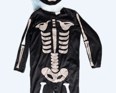 Costume Squelette Enfant 3-4 Ans - Combinaison Déguisement Halloween Avec Chapeau - Ciao Petit Squelette Unisexe