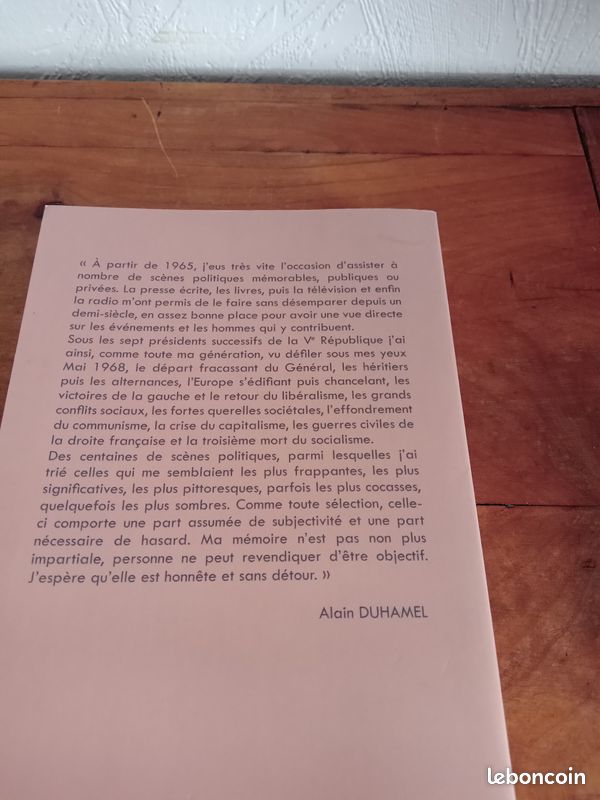 Alain Duhamel Une histoire personnelle de la Ve république (image 2)