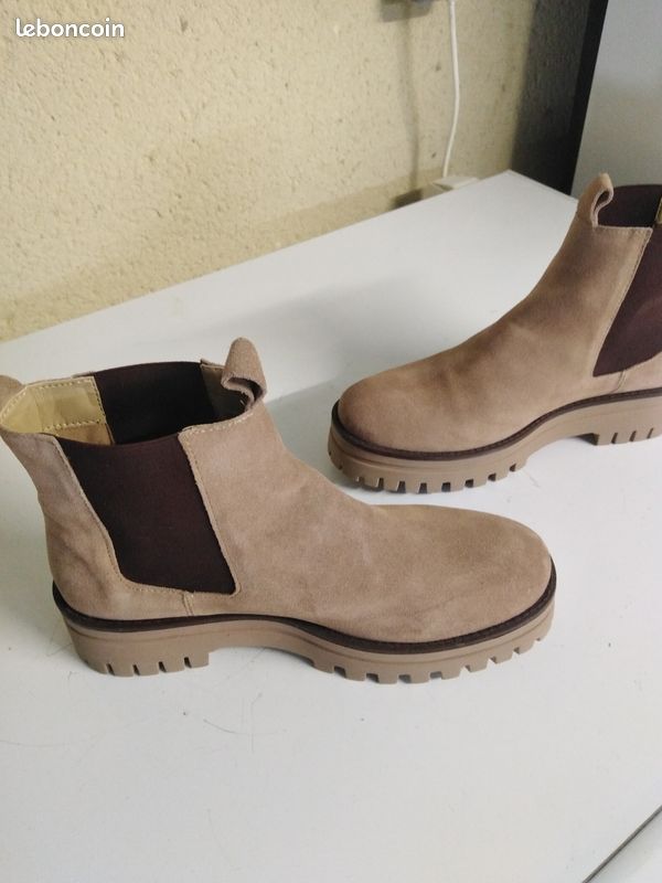 Boots Guaranteed Bottines Leopard Besson Ankle Boots Boots - Main Image