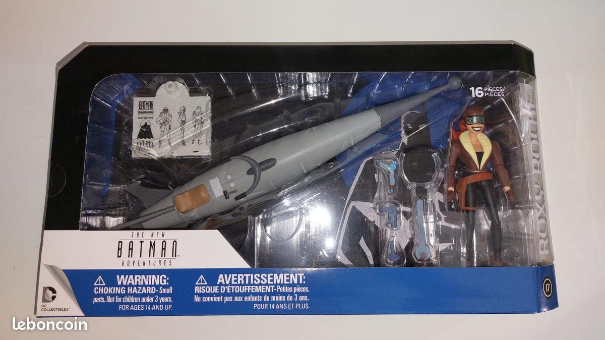 ROXY ROCKET DELUXE FIGURINE THE NEW BATMAN ADVENTURES DC COLLECTIBLES 14 Cm