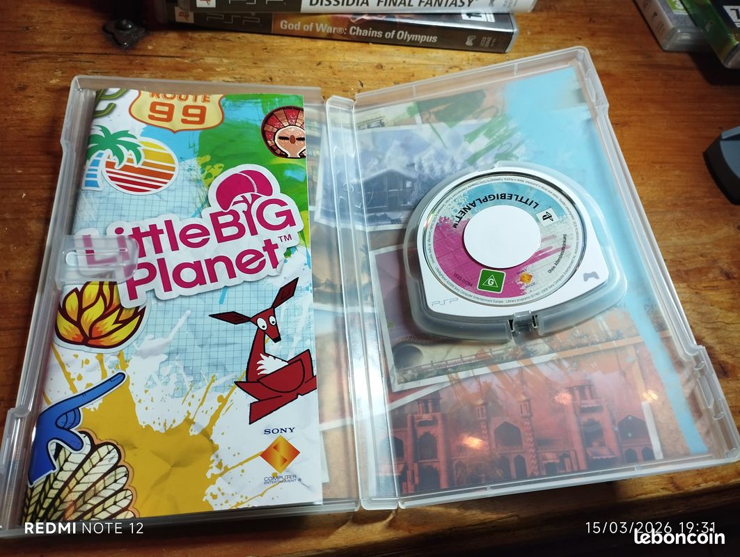 Jeu LittleBigPlanet Sur Sony PSP – Version Française (VF) Avec Notice – Bon état