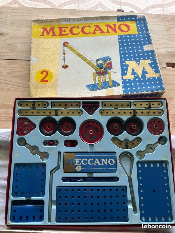 BOITE MECANO ANCIENNE NUMERO 5 plus catalogues EUR 40,00 - PicClick FR
