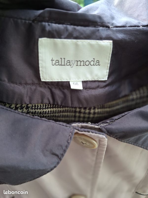 Trench beige taille 56 (image 4)