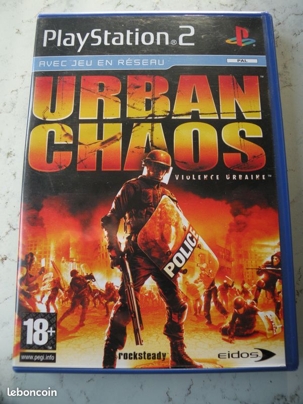 Jeu Vidéo Urban Chaos : Riot Response Pour PlayStation 2 - Version PAL, éditeur Sony, Occasion Testée