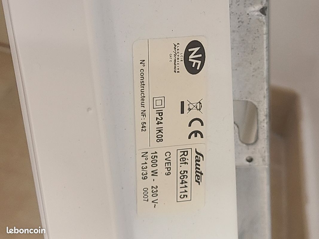 Radiateur sauter lucki (image 2)