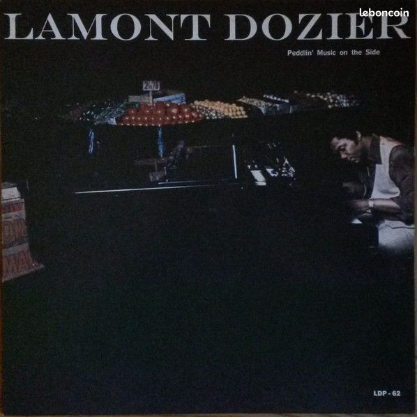Vds CD Album Lamont Dozier – Peddlin' Music On The Side 1977 NM (image 1)
