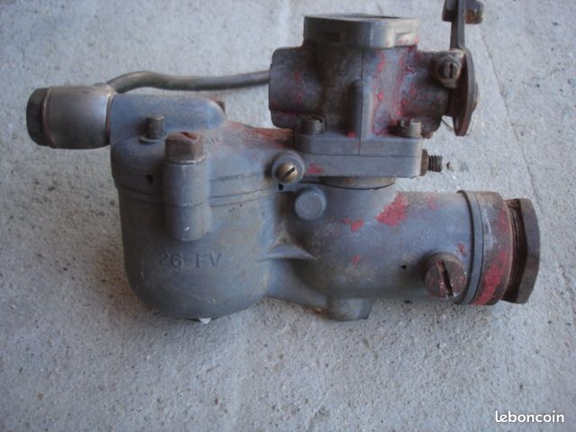 Carburateur solex 26 FV voiture ancienne motculteur ancien moteur fixe (image 1)