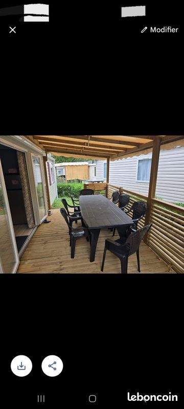 Mobilhome dans camping (image 11)