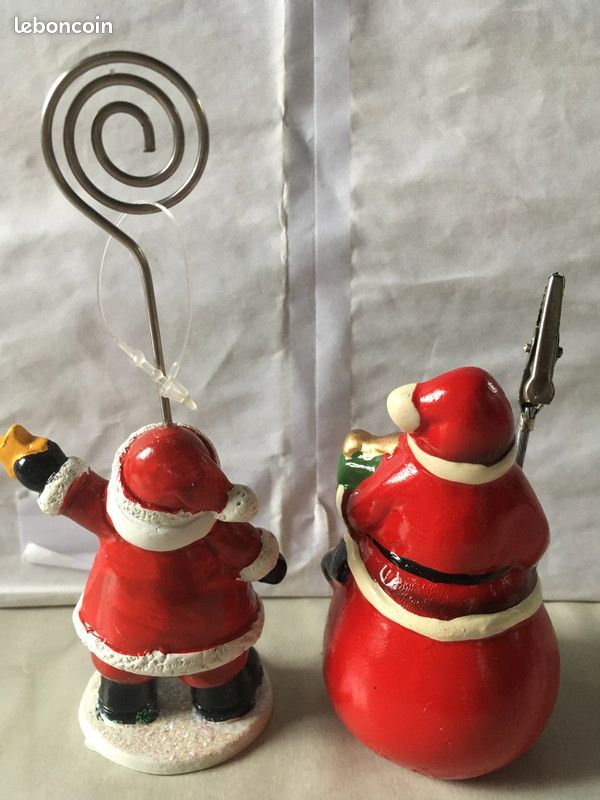 2 porte photo pere noel tradition - neuf (image 2)
