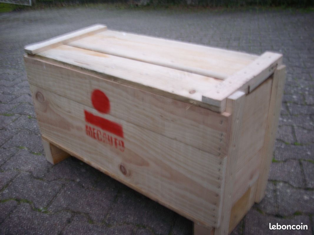 Caisses en bois toutes tailles avec couvercles (image 5)